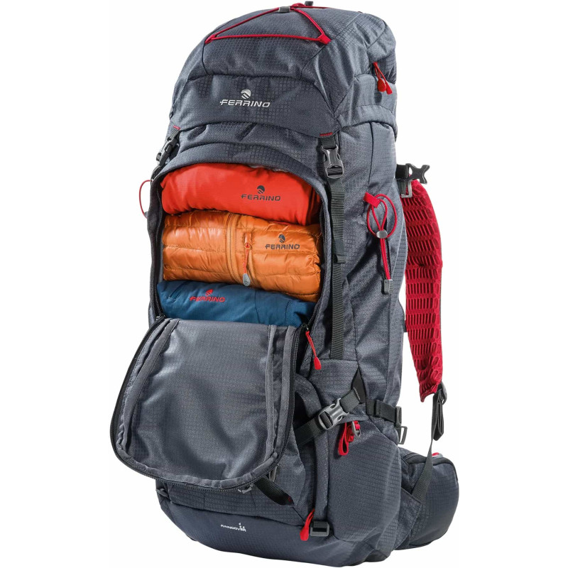 Рюкзак туристичний Ferrino Overland 65+10L Dark Grey (75671HCC)