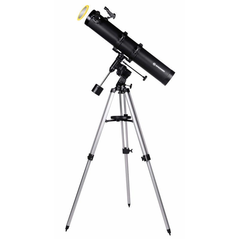 Телескоп Bresser Galaxia II 114/900 EQ Solar Carbon с солнечным фильтром и адаптером для смартфона (4614909)