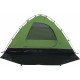 Палатка для четырех человек High Peak Mesos 4 Dark Grey/Green (11525)