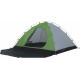 Палатка для четырех человек High Peak Mesos 4 Dark Grey/Green (11525)