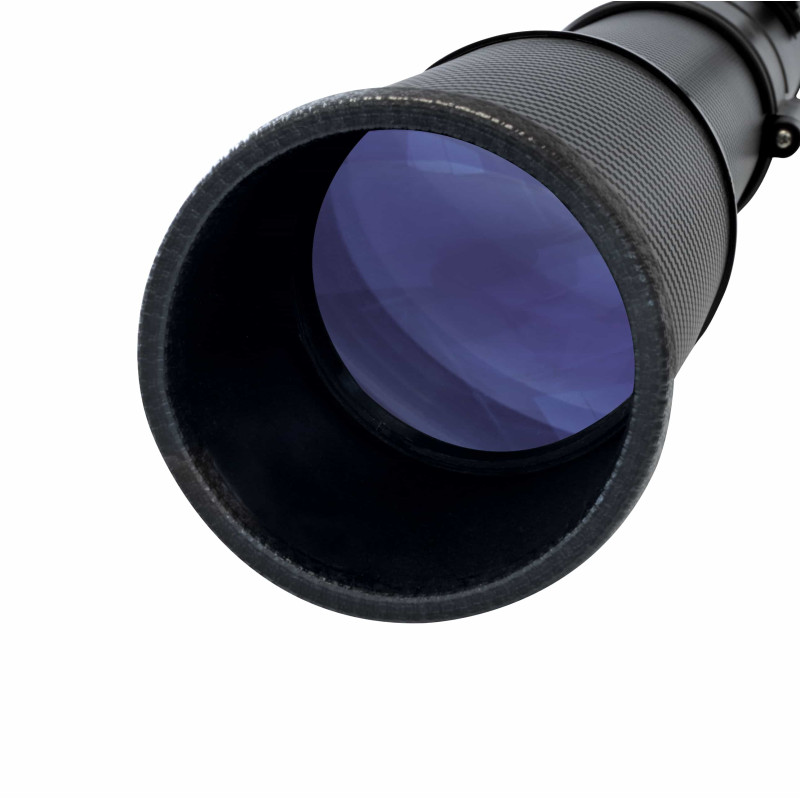 Телескоп Bresser Quasar 80/900 EQ Refractor Solar Carbon с солнечным фильтром и адаптером для смартфона (4780909)