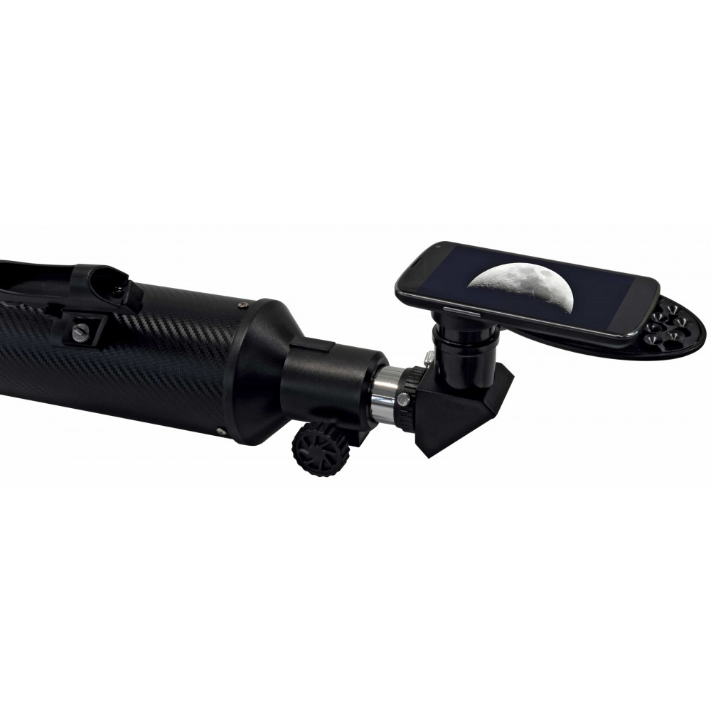 Телескоп Bresser Taurus 90/900 NG Carbon с солнечным фильтром и адаптером для смартфона (4512909)