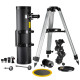 Телескоп Bresser Pollux 150/1400 EQ3 Carbon с солнечным фильтром и адаптером для смартфона (4690900)