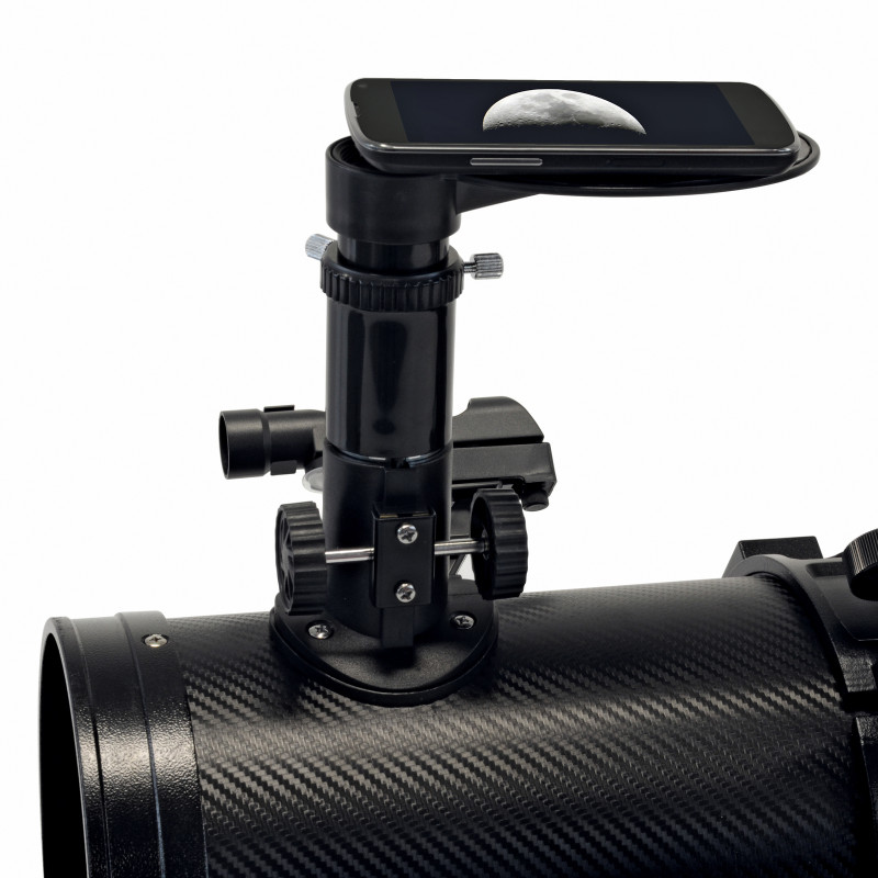 Телескоп Bresser Pollux 150/1400 EQ3 Carbon с солнечным фильтром и адаптером для смартфона (4690900)