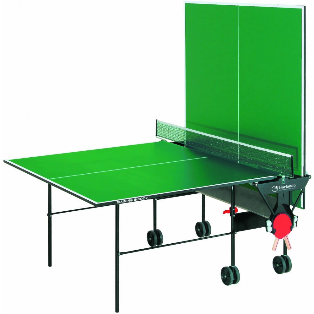 Тенісний стіл Garlando Training Indoor 16 mm Green (C-112I)