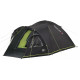 Палатка для четырех человек High Peak Talos 4 Grey/Green (11510)