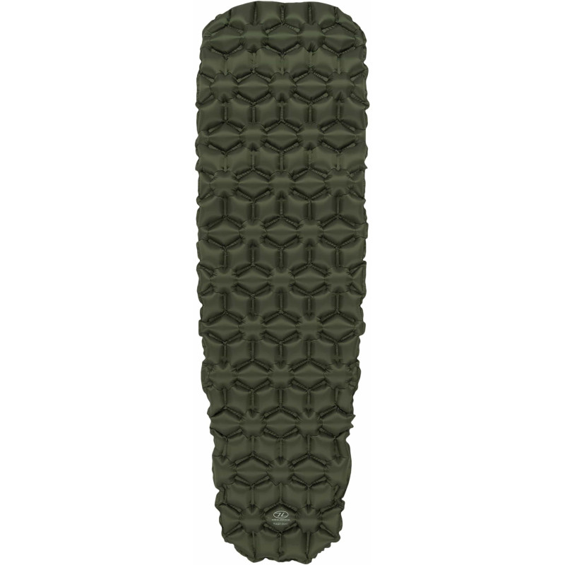 Коврик надувной Highlander Nap-Pak Inflatable Sleeping Mat 5 cm Olive (AIR071)