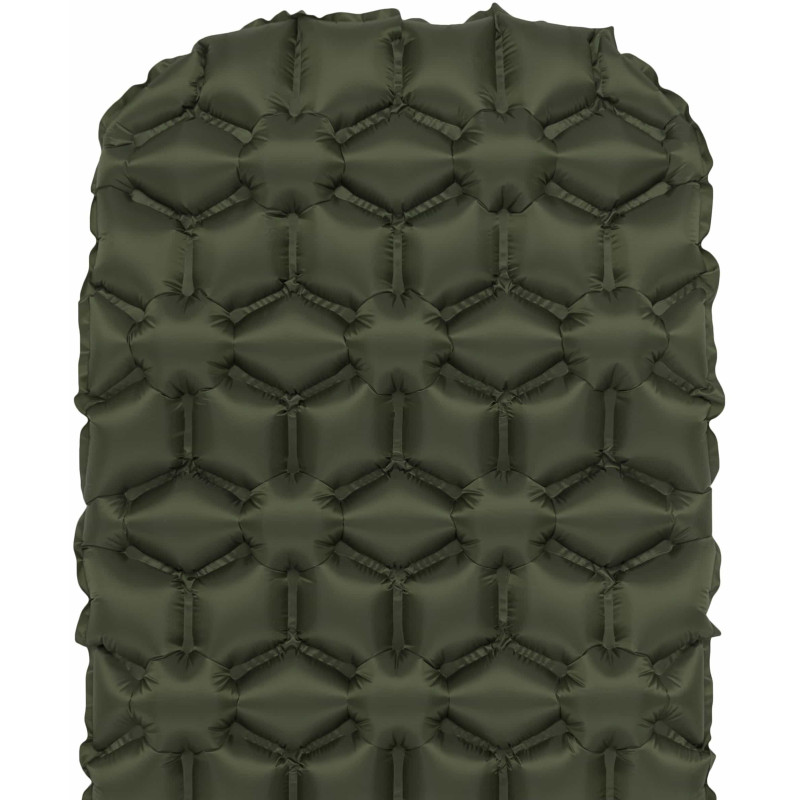 Коврик надувной Highlander Nap-Pak Inflatable Sleeping Mat 5 cm Olive (AIR071)