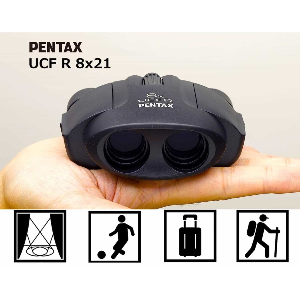 Бінокль Pentax 8x21 UCF-R Black (62209)
