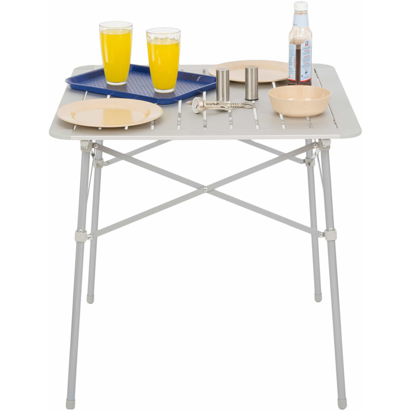 Стол раскладной Highlander Aluminium Slat Folding Table Small Silver (FUR073)