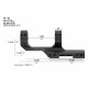 Крепление Vortex Cantilever Mount 30мм 3" Offset Rings (CM-203)