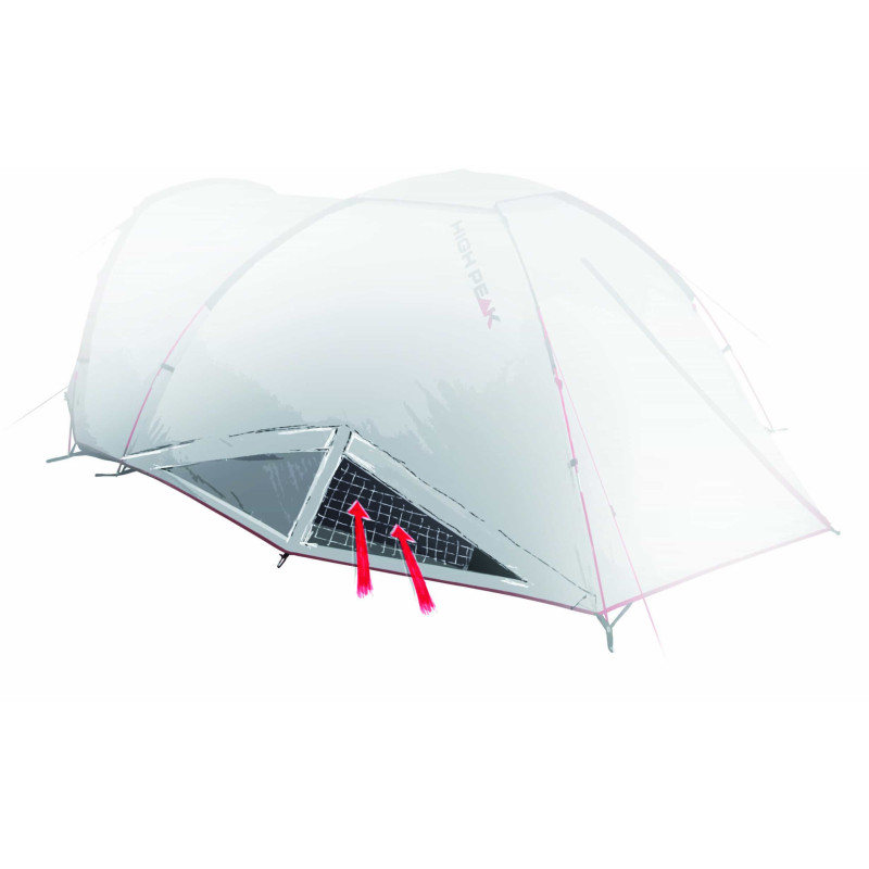 Двухместная палатка High Peak Nevada 2.1 Deep Forest (10350)