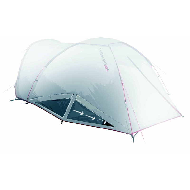 Двухместная палатка High Peak Nevada 2.1 Deep Forest (10350)