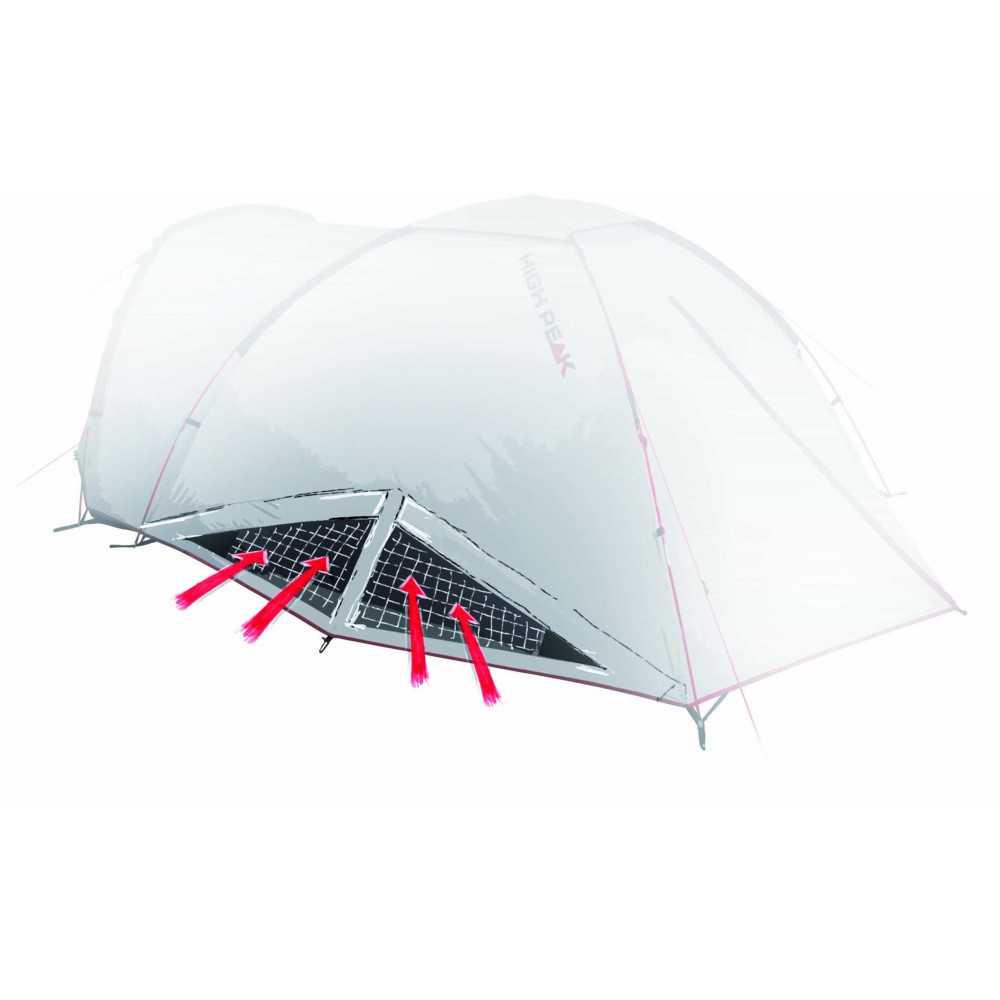 Пятиместная палатка High Peak Tessin 5.1 Deep Forest (10381)