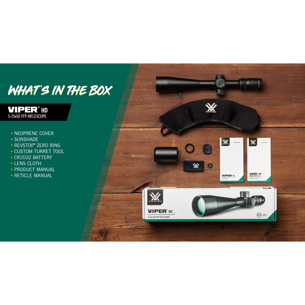 Оптический прицел Vortex Venom 5-25x56 FFP EBR-7C MRAD (VEN-52502)