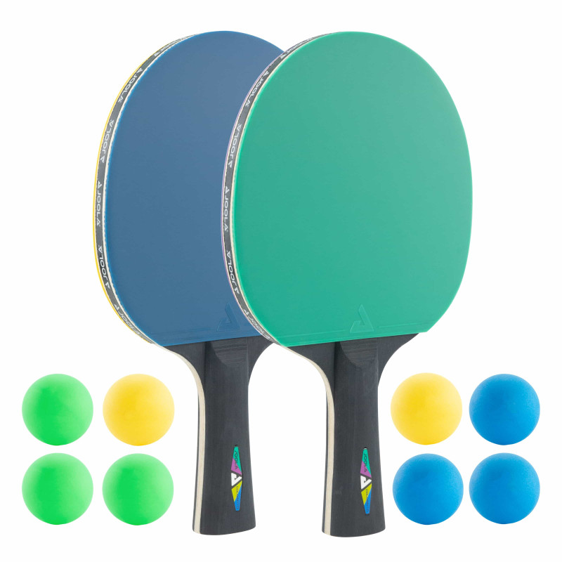 Набір для настільного тенісу Joola Colorato 2 Bats 8 Balls (54814)