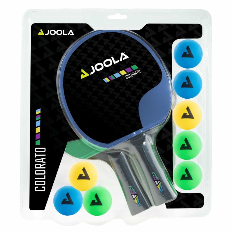 Набір для настільного тенісу Joola Colorato 2 Bats 8 Balls (54814)