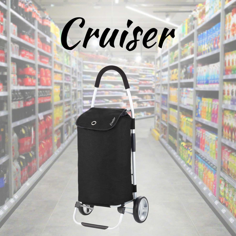 Сумка-тележка ShoppingCruiser Foldable Black (604320)