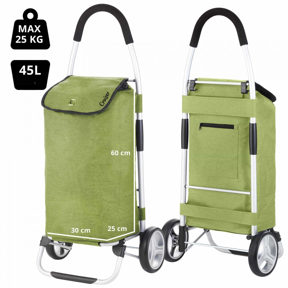 Cумка-тележка ShoppingCruiser Foldable Green (650068)