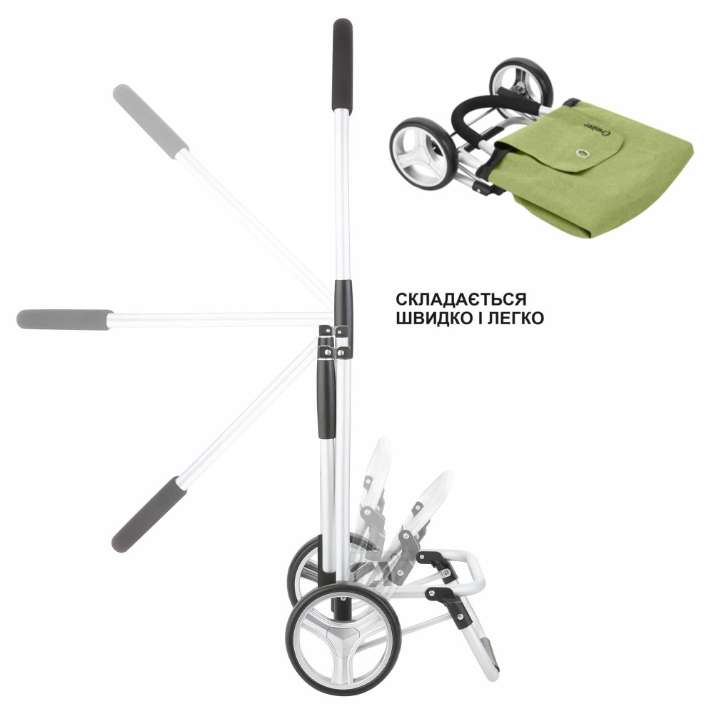 Cумка-тележка ShoppingCruiser Foldable Green (650068)