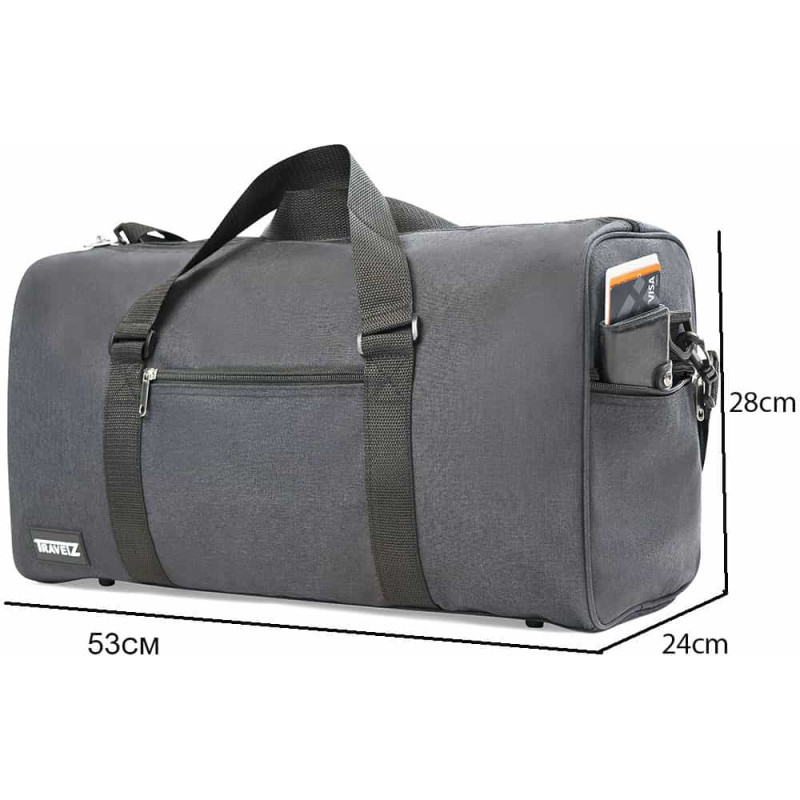 Сумка дорожная TravelZ Basics Black (604395)