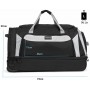 Сумка дорожня на колесах TravelZ Wheelbag Doubleloader black  (603098)