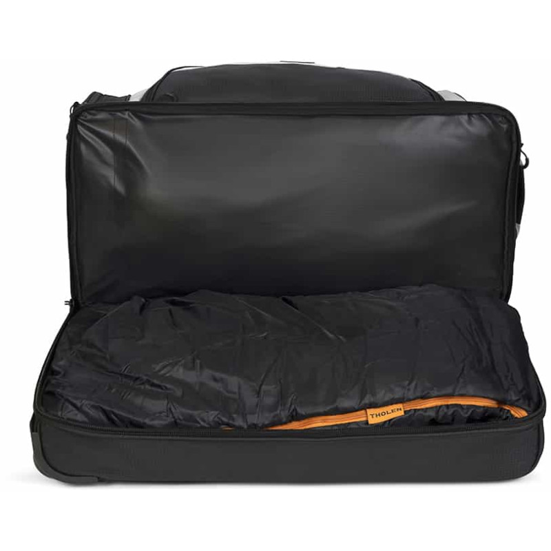 Сумка дорожная на колесах TravelZ Wheelbag Doubleloader черная (603098)