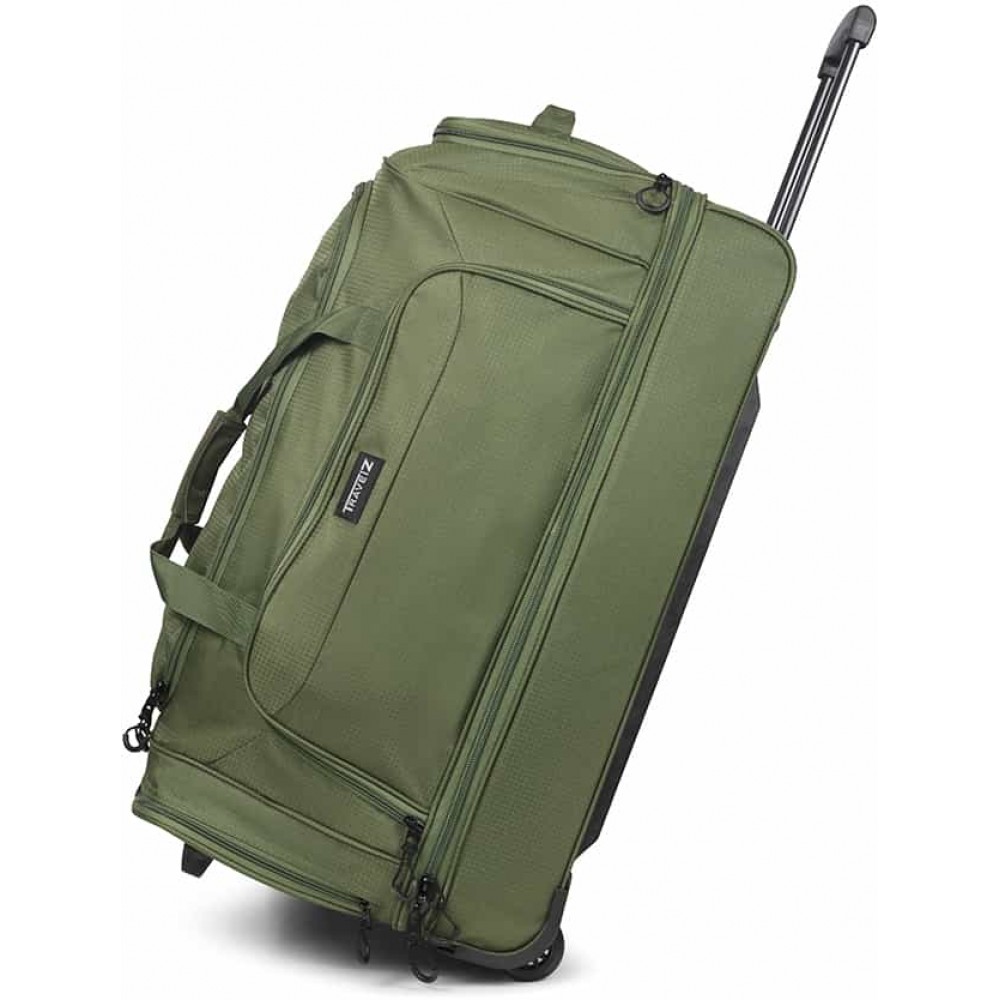 Сумка дорожня на колесах TravelZ Wheelbag Doubleloader green  (603099)