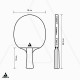 Ракетка для настольного тенниса Joola Carbon Pro (54195)