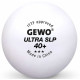 М'ячі для настільного тенісу Gewo Ultra SLP 40+ ITTF 6 шт (81351200)