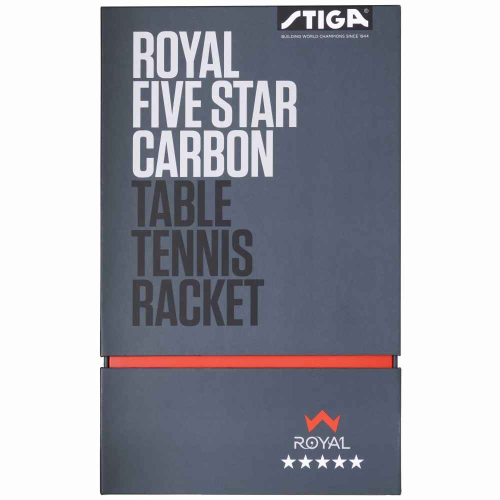 Ракетка для настольного тенниса Stiga Royal Carbon 5 Star FL (1215-2818-01)