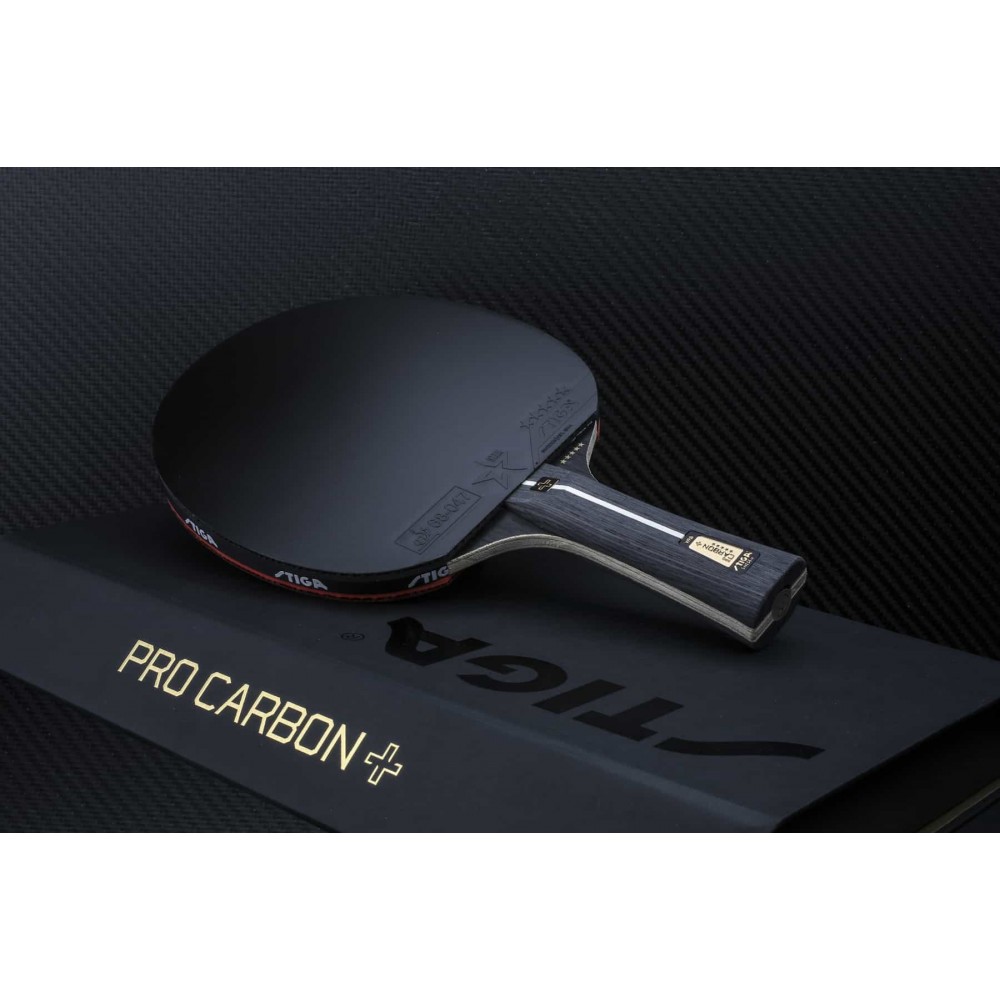 Ракетка для настільного тенісу Stiga Pro Carbon Plus 5 Star FL (1215-2820-01)