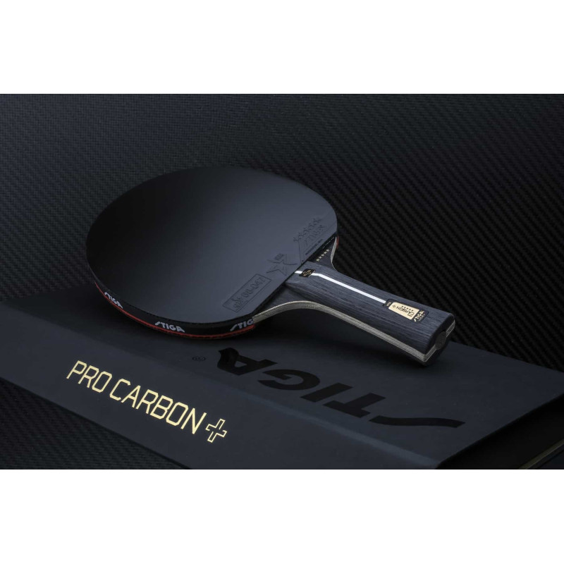 Ракетка для настільного тенісу Stiga Pro Carbon Plus 5 Star FL (1215-2820-01)