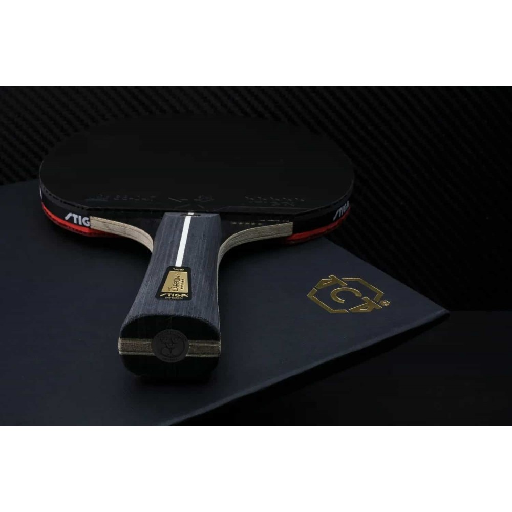 Ракетка для настільного тенісу Stiga Pro Carbon Plus 5 Star FL (1215-2820-01)