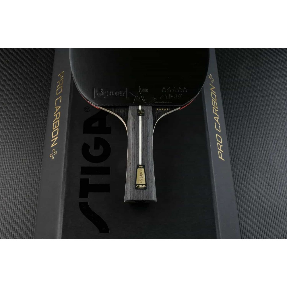 Ракетка для настільного тенісу Stiga Pro Carbon Plus 5 Star FL (1215-2820-01)