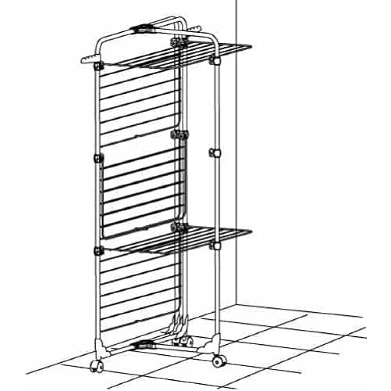 Сушилка для белья напольная Gimi Modular 3 Lux (154894)