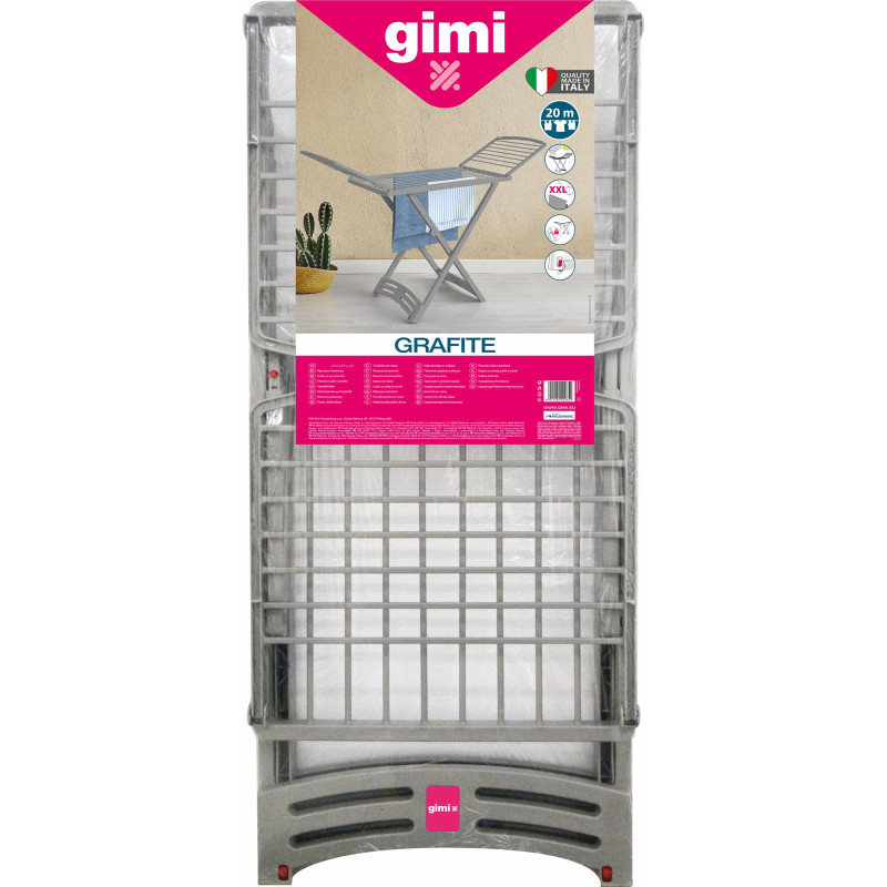 Сушилка для белья напольная Gimi Grafite (154785)