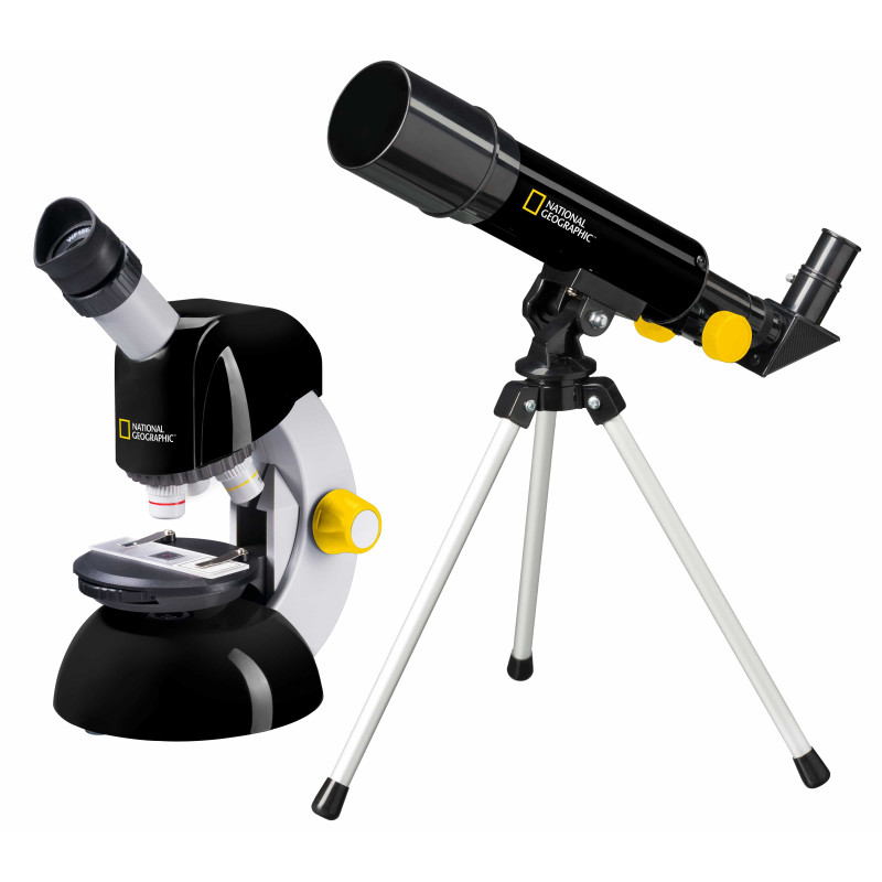 Микроскоп National Geographic Junior 40x-640x + Телескоп 50/360 (9118400)