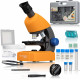 Микроскоп Bresser Junior 40x-640x Orange с кейсом (8851310)