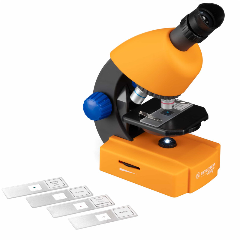 Микроскоп Bresser Junior 40x-640x Orange с кейсом (8851310)