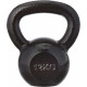 Гиря чавунна Toorx 12 кг з гумовою підставкою Black (KGV-12)