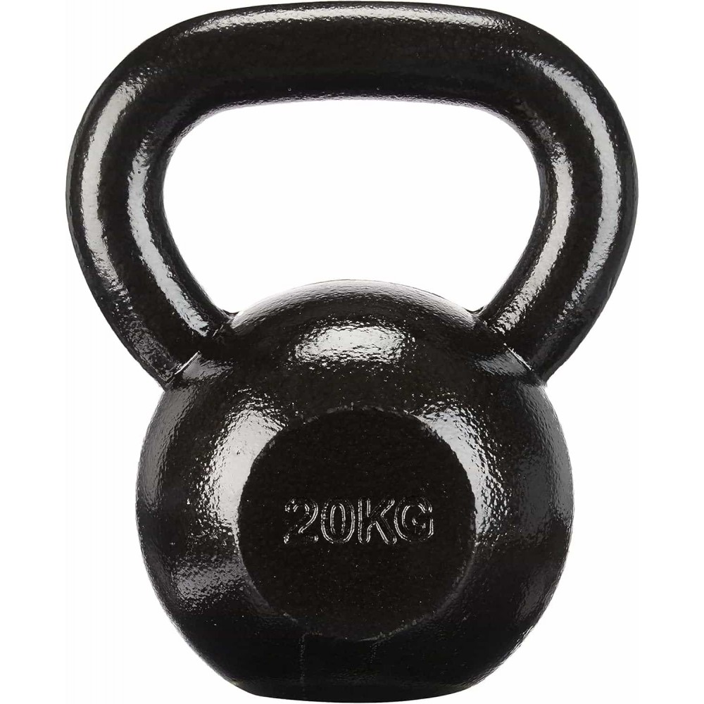 Гиря чугунная Toorx 20 кг с резиновой подставкой Black (KGV-20)