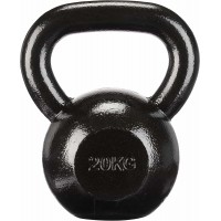 Гиря чугунная Toorx 20 кг с резиновой подставкой Black (KGV-20)