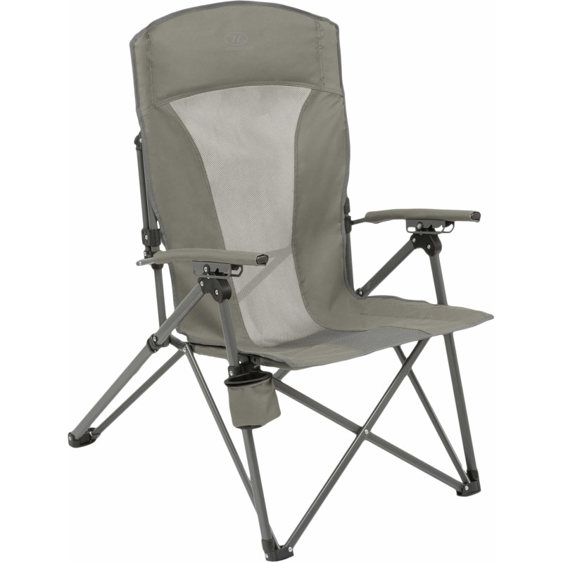 Стілець розкладний Highlander Balvenie Recliner Chair Charcoal (FUR099-CH)(Special Offer)