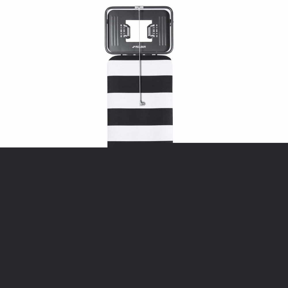 Дошка для прасування Rolser K-TRES Black Tube 120х38 см Lido-Blanco/Negro (K03016-2064)