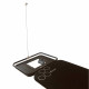 Гладильная доска Rolser K-TRES Black Tube 120x38 см Lido-White/Black (K03016-2064)