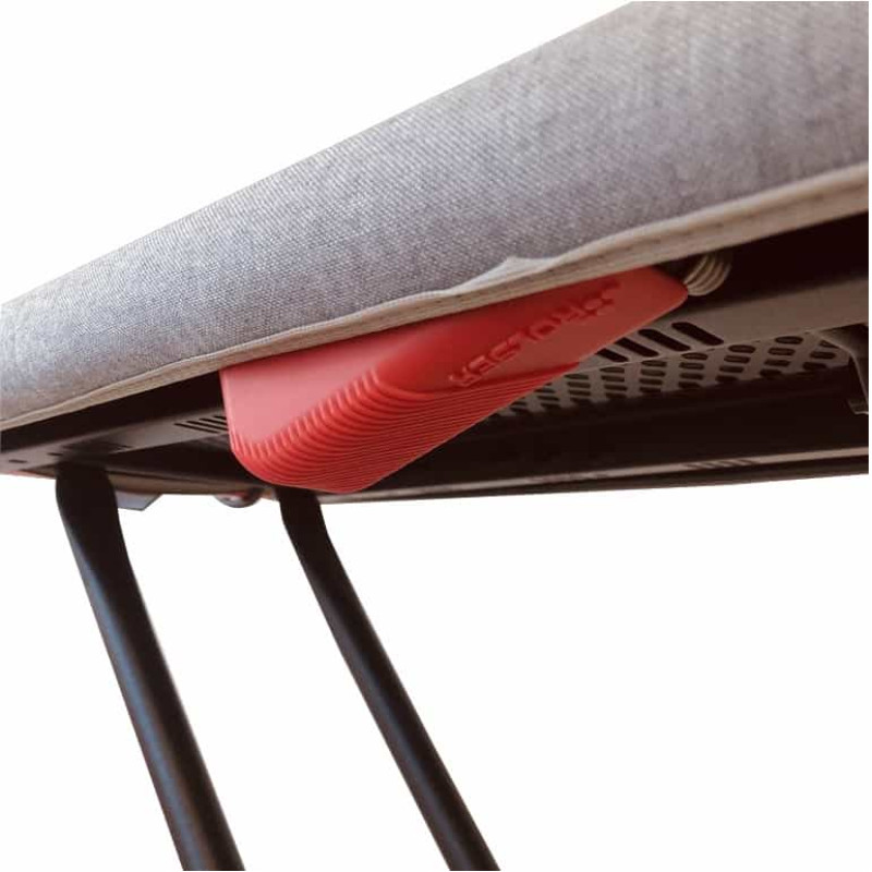 Гладильная доска Rolser K-TRES Black Tube 120x38 см Lido-White/Black (K03016-2064)