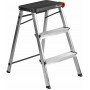 Драбина Rolser Taburete M/3 3 щаблі Negro (MET3001-1023)