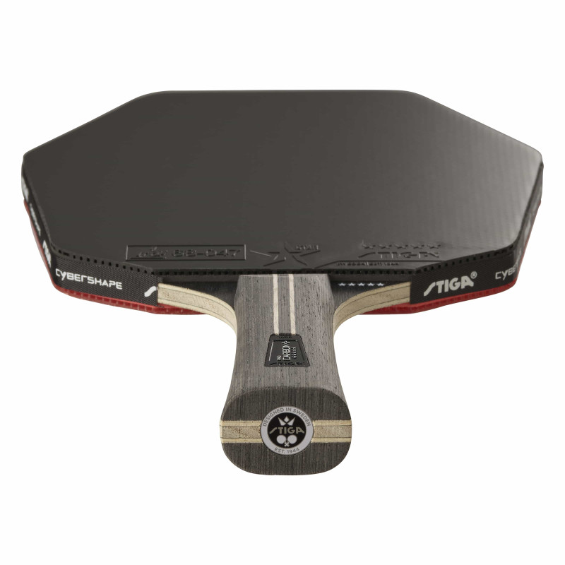 Ракетка для настільного тенісу Stiga Pro Carbon Plus Cybershape 5 Star FL (1215-0401-35)