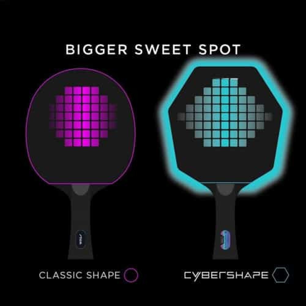 Ракетка для настільного тенісу Stiga Pro Carbon Plus Cybershape 5 Star FL (1215-0401-35)